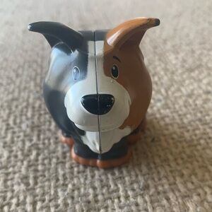 Fisher Price Little People Collie Dog